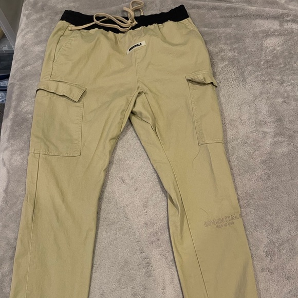 Essentials fear of god Khaki cargo pants - Picture 1 of 4